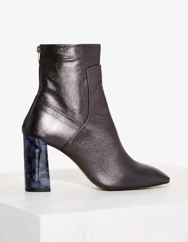 Crosswalk Preto Eclat Leather Boot