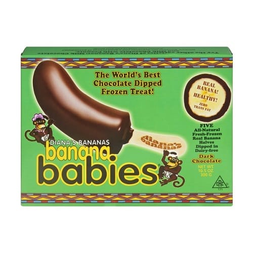 Diana's Bananas Dark Chocolate Banana Babies