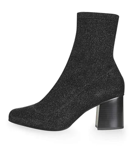 MARTHA Glitter Sock Boots