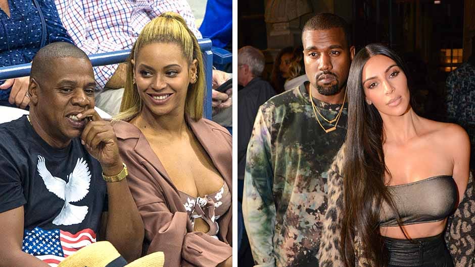 Beyonce And Jay Z Are With Kim Kardashian And Her Troubled Rapper Hubby, Kanye West