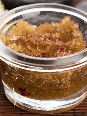 Olive oil and sugar Sugar