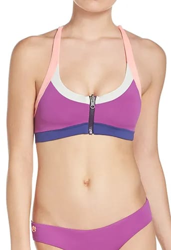 Orchid Bash Reversible Bikini Top