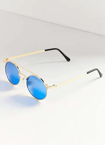 Vintage Zackly Oval Sunglasses