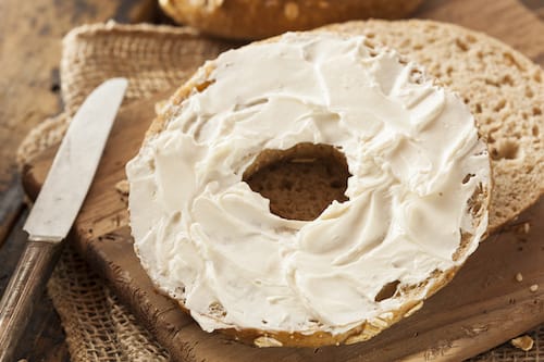 bagel cream cheese