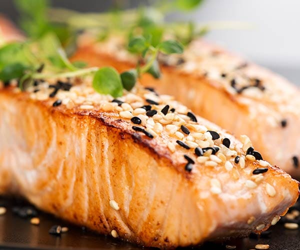 Honey Mustard Glazed Salmon 3 ingredient honey glaze salmon recipe