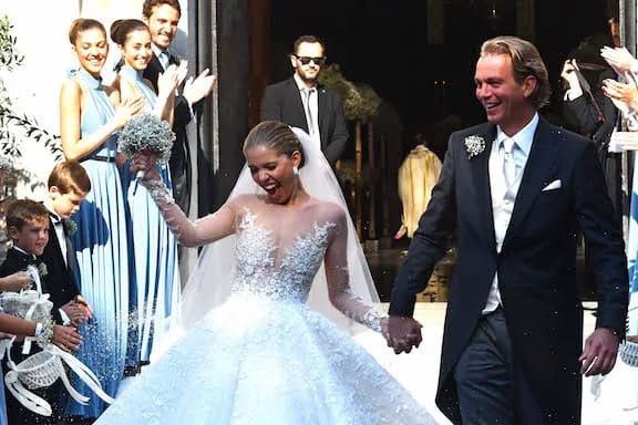Swarovski wedding dress