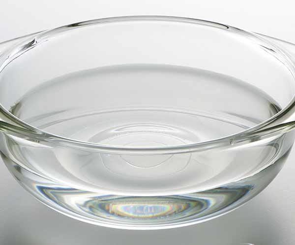 bowl of water