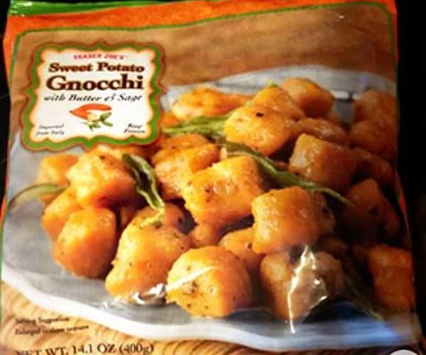 Trader Joe's Sweet Potato Gnocchi trader joe's gnocchi