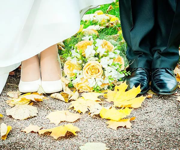 5. Remember The Shoes fall wedding