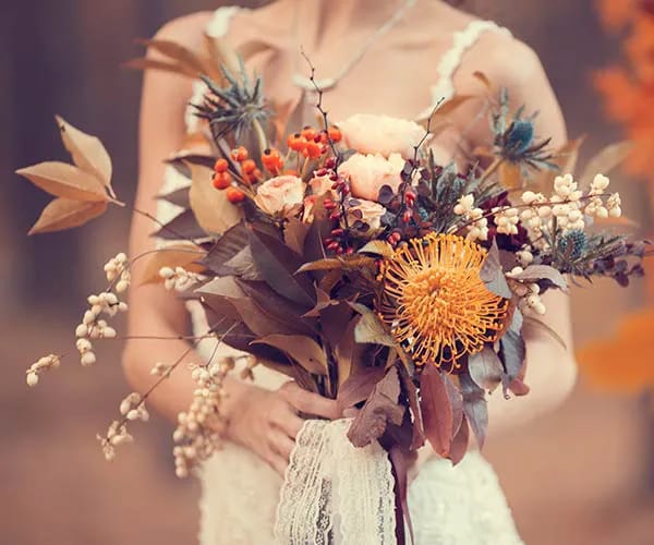 3. The Fall Bouquet fall wedding