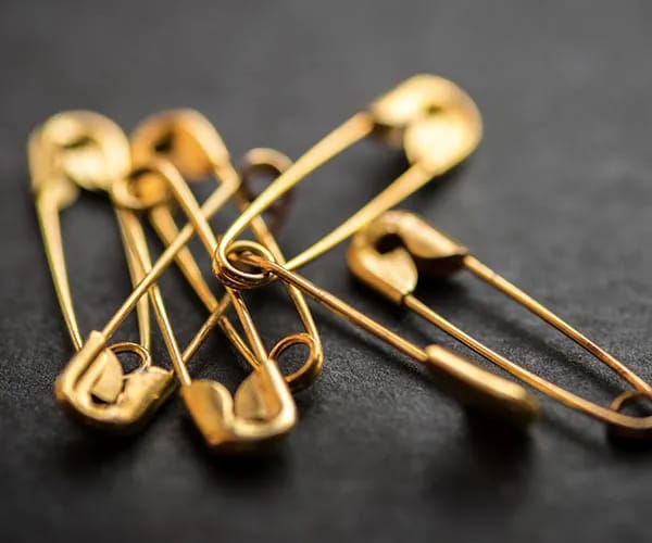 Safety Pins For A Broken Bustle Safety Pins
