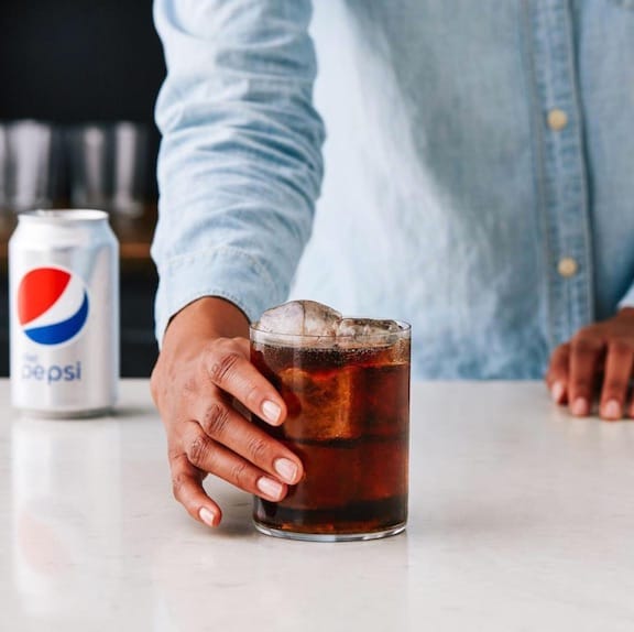 diet pepsi never drink