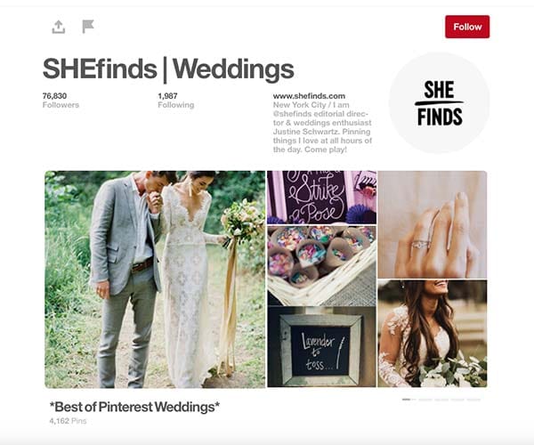 Shefinds site