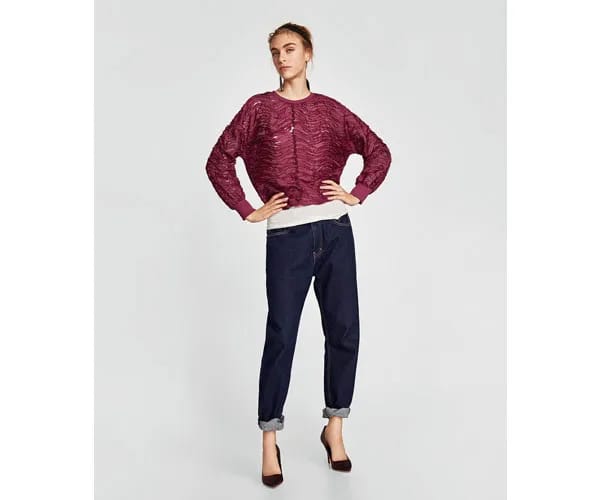 zara sweatshirt