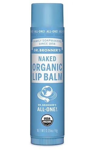 dr bronners naked organic lip balm