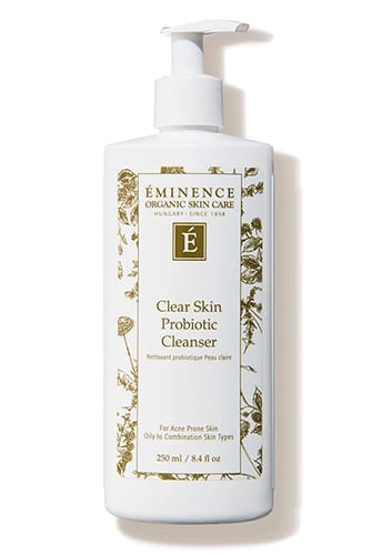 eminence skincare clear skin probiotic cleanser