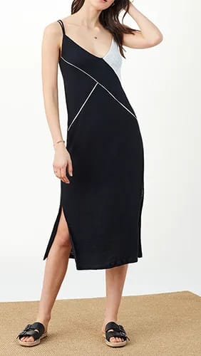 Slip Dress Midnight Black