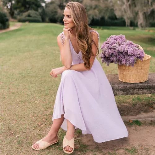 gal meets glam lilac dress