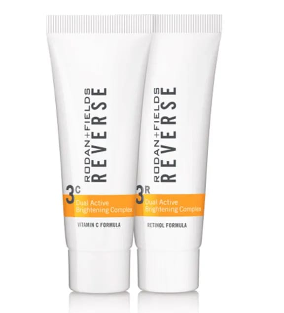 rodan + fields reverse dual active brightening complex