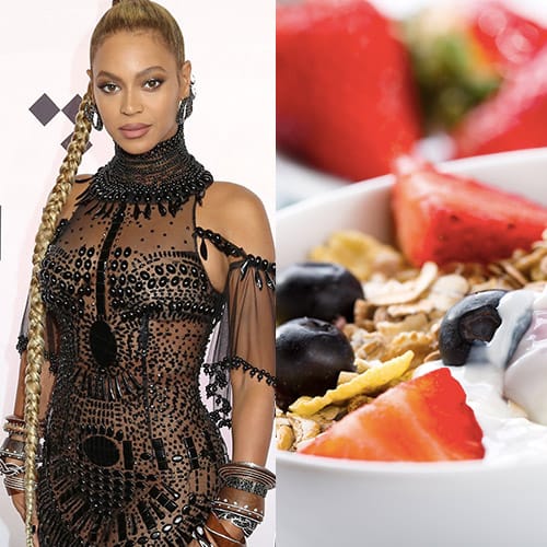 beyonce and cereal