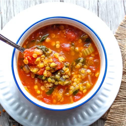 lentil vegetable soup