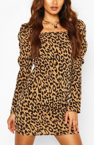 Sleeve Mini Dress