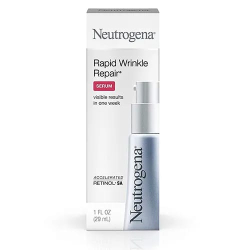 <h3>4. Neutrogena Rapid Wrinkle Repair Serum</h3> best dermatologist approved anti aging serums