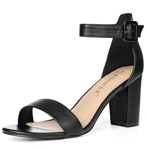 Buckle Ankle Strap Sandals