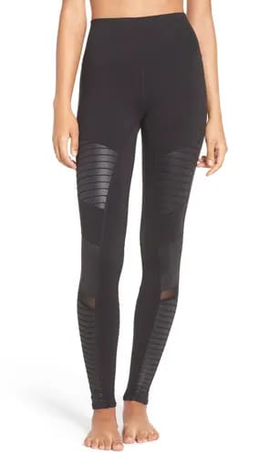 High Waist Moto Leggings