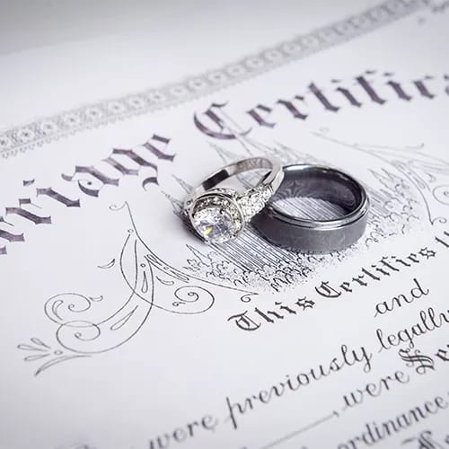 Marriage License