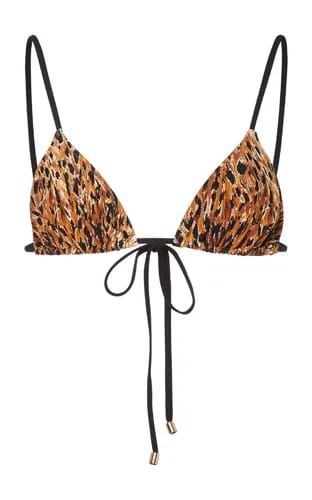 Printed Bikini Top