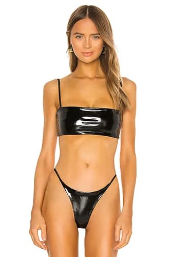 Panther Bandeau Bikini Top