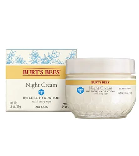 <h3>5. Burt’s Bees Intense Hydration Night Cream</p> Hydration Night Cream