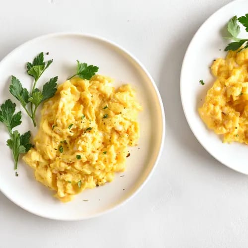 scrambled eggs