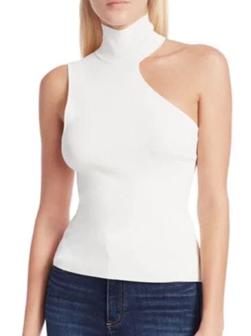Cutout Turtleneck Top