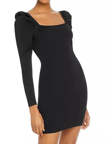 Sleeve Body Con Dress