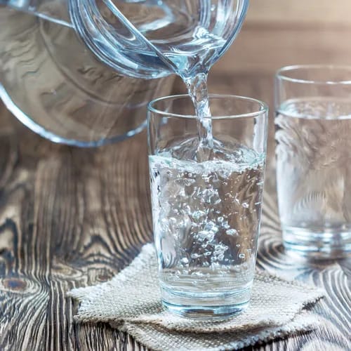 glass of water