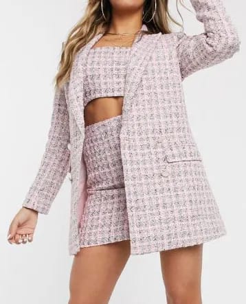 Boucle Suit Blazer