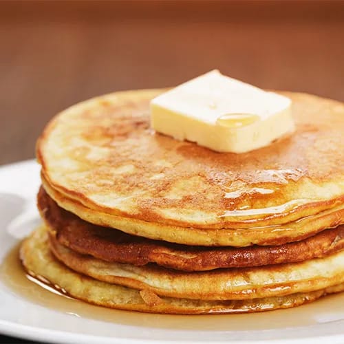 pancakes with butter