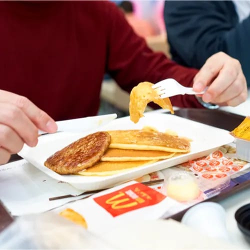 McDonald's pancakes