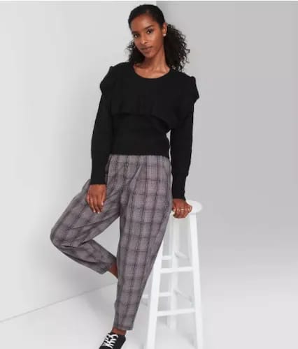 shop affordable target ruffle sweater