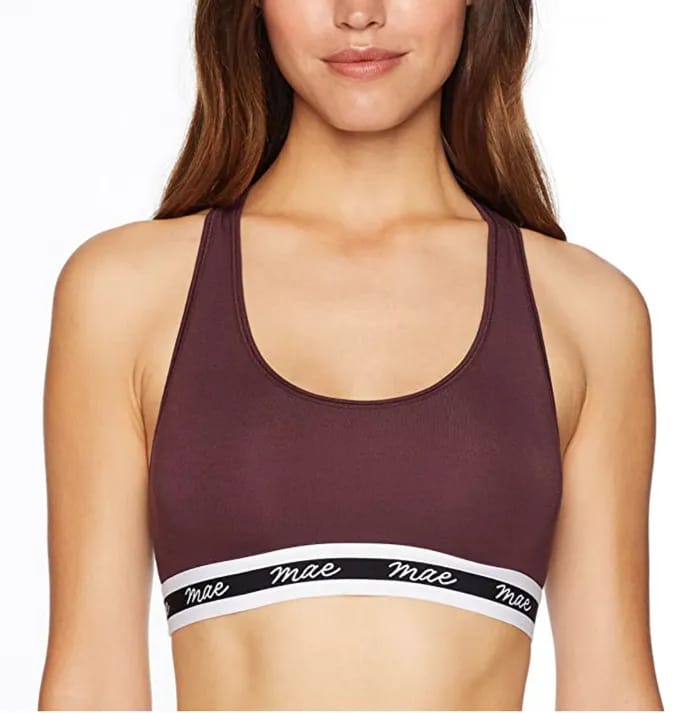 amazon best mae racebrack bra set