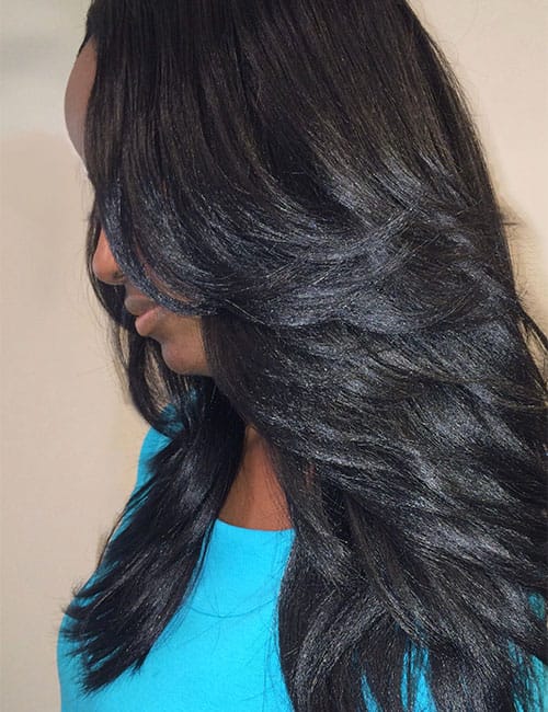 long layers best haircut style look younger