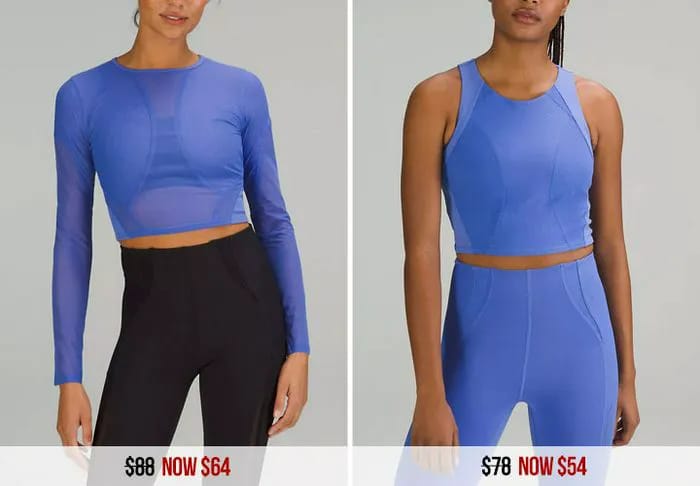 Lululemon tops on sale
