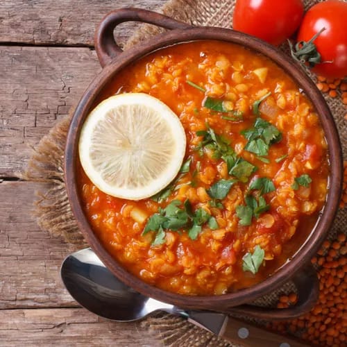 red lentil soup
