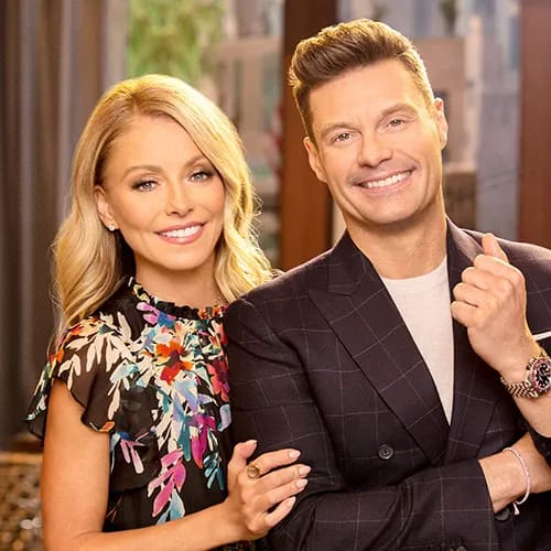 Kelly Ripa and Ryan Seacrest