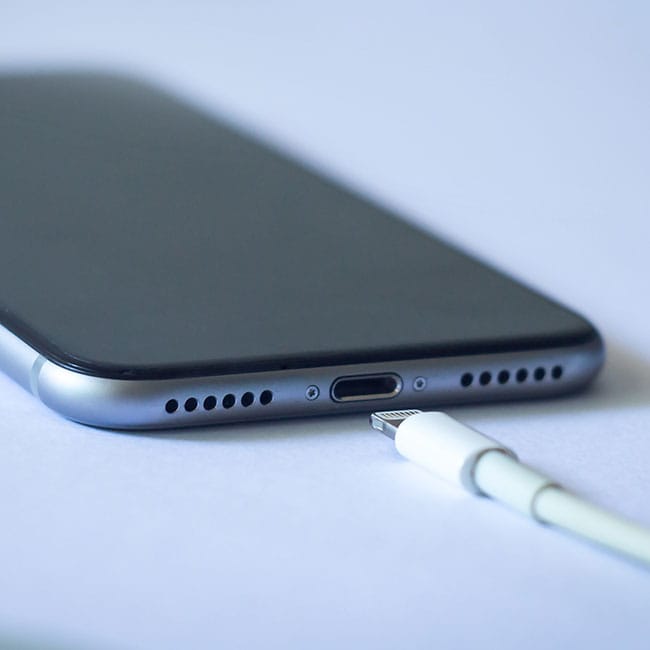 iphone charging mistake