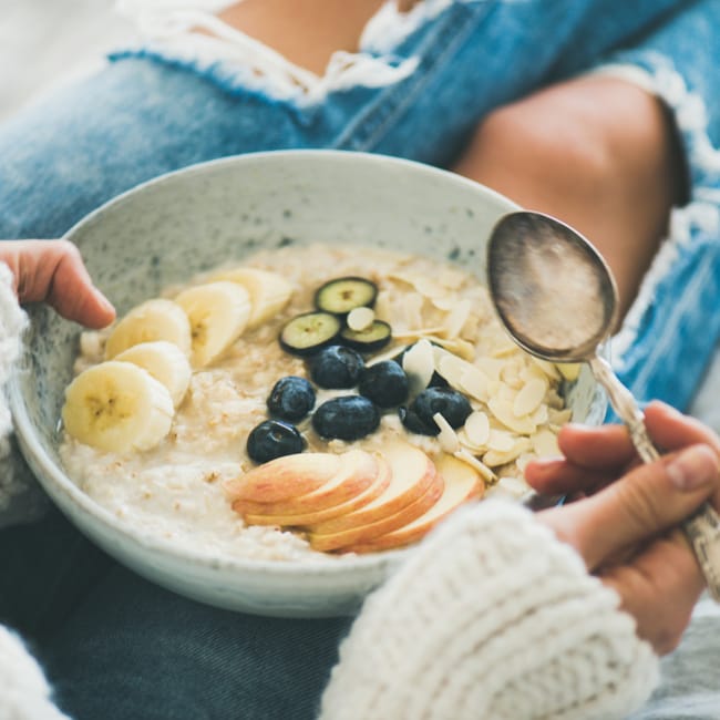 best healthy 3 berry oatmeal recipe