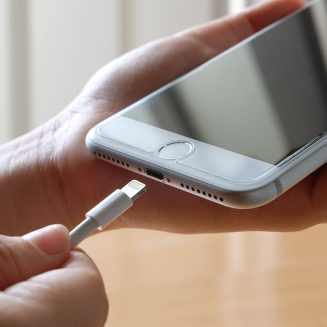 iphone charging