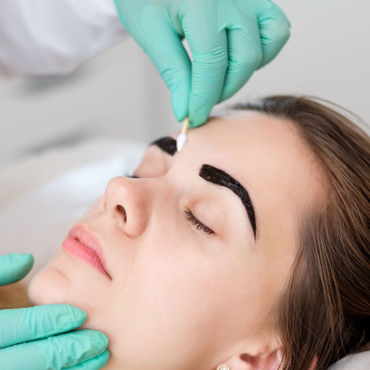 Brow dying.